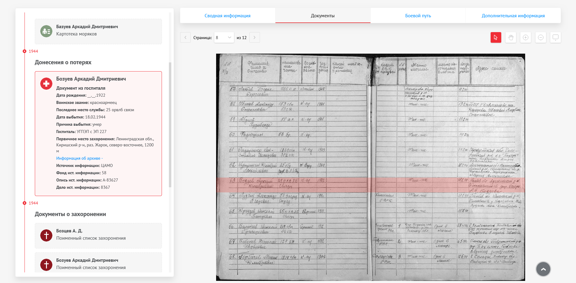 ������ ������� ����������