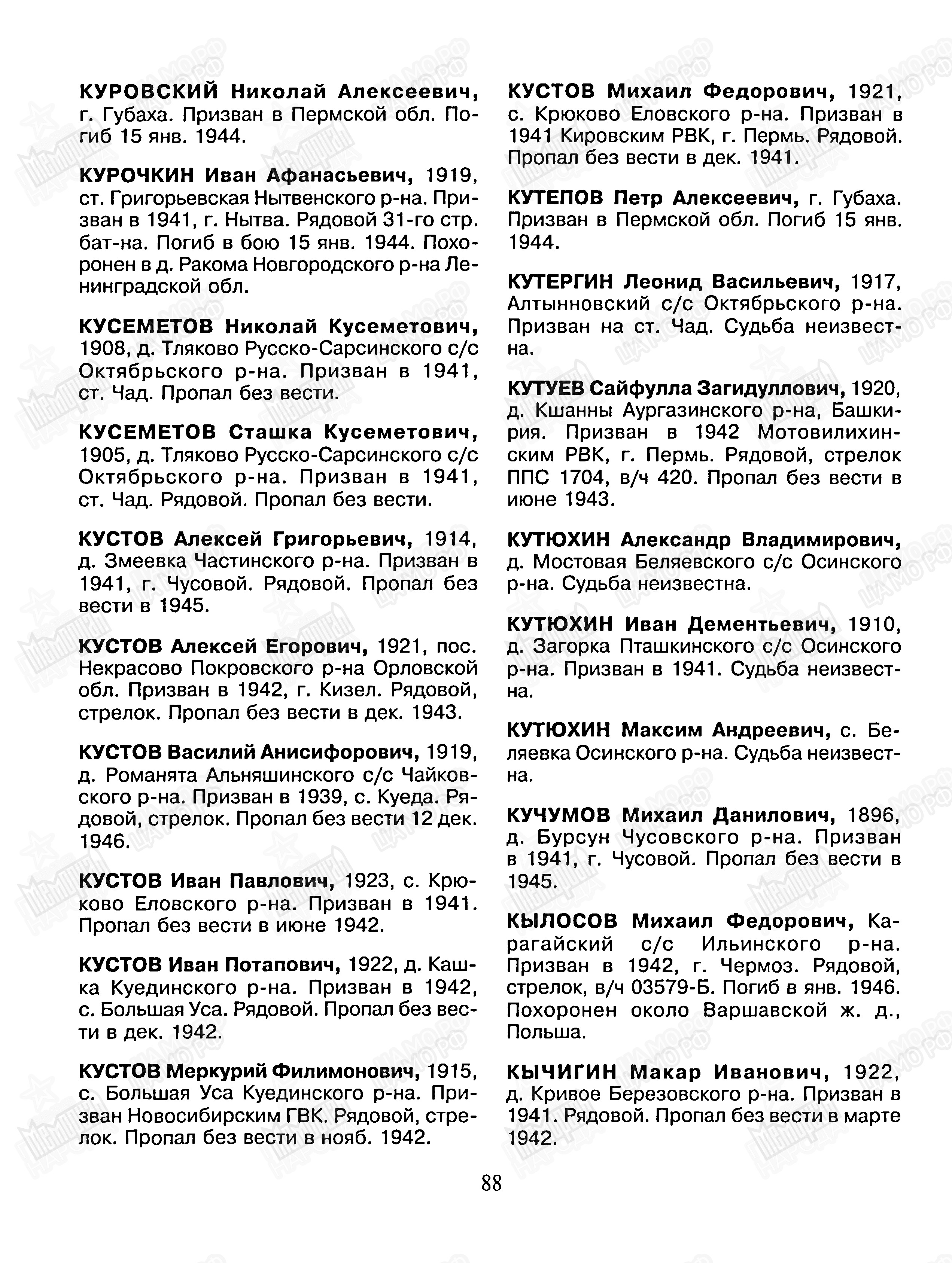 ������ ������� ������������