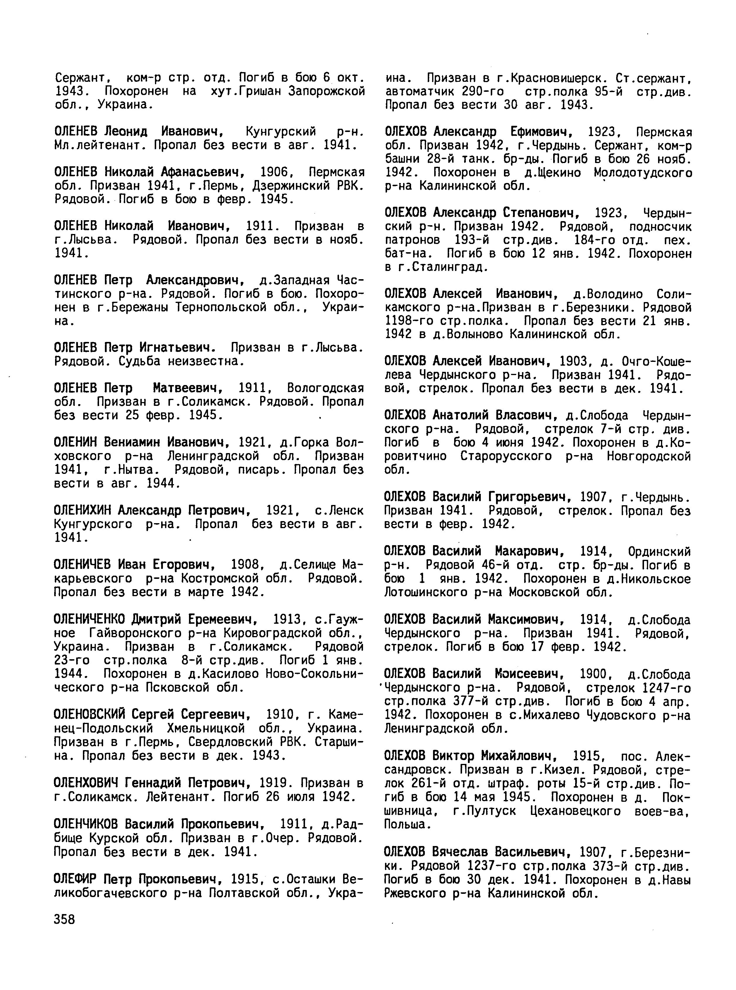 ������ ���������� �����������