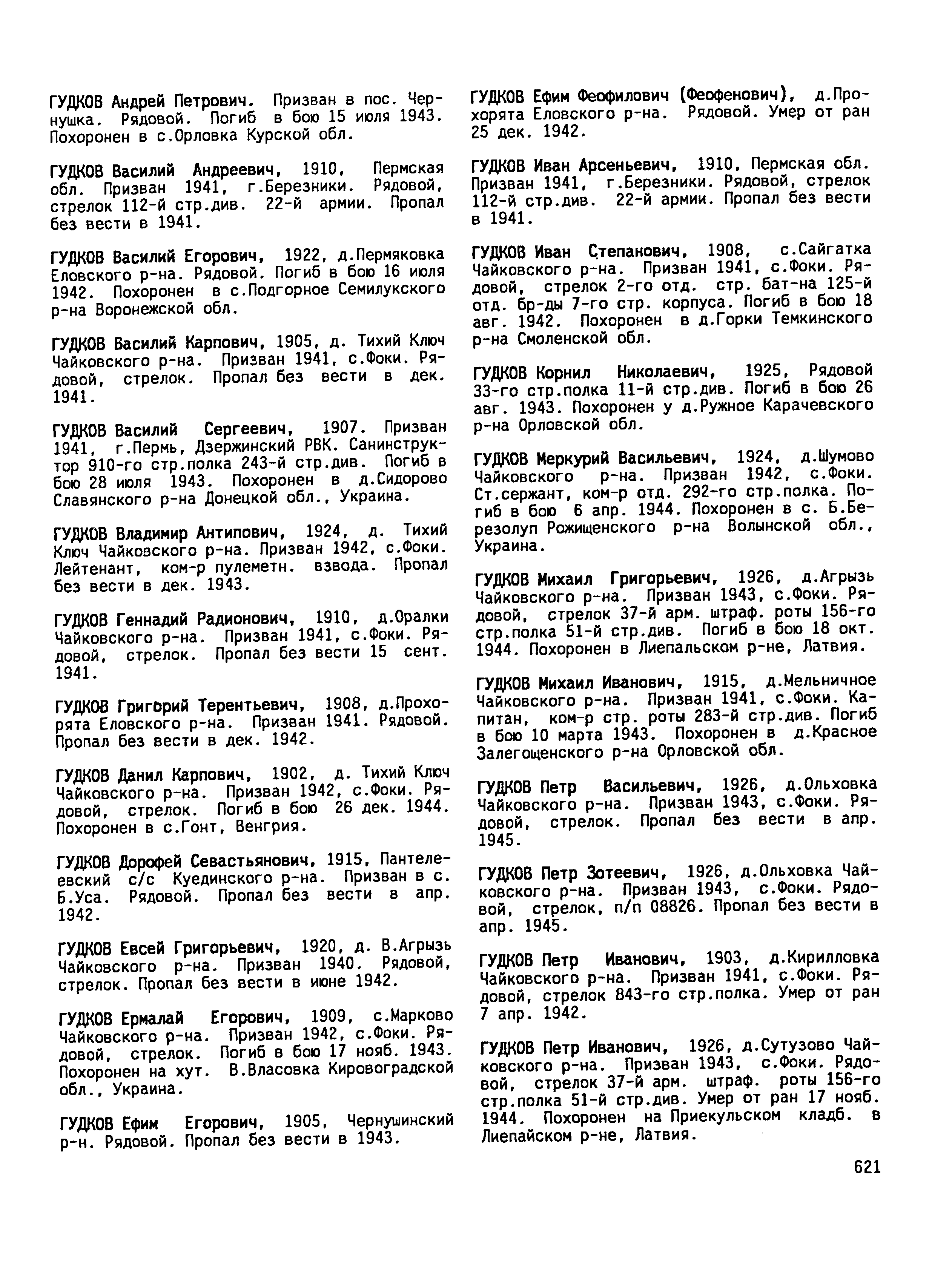 ������ �������� ����������